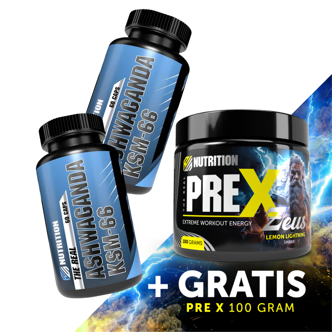 2x Ashwagandha Deal + GRATIS PRE X