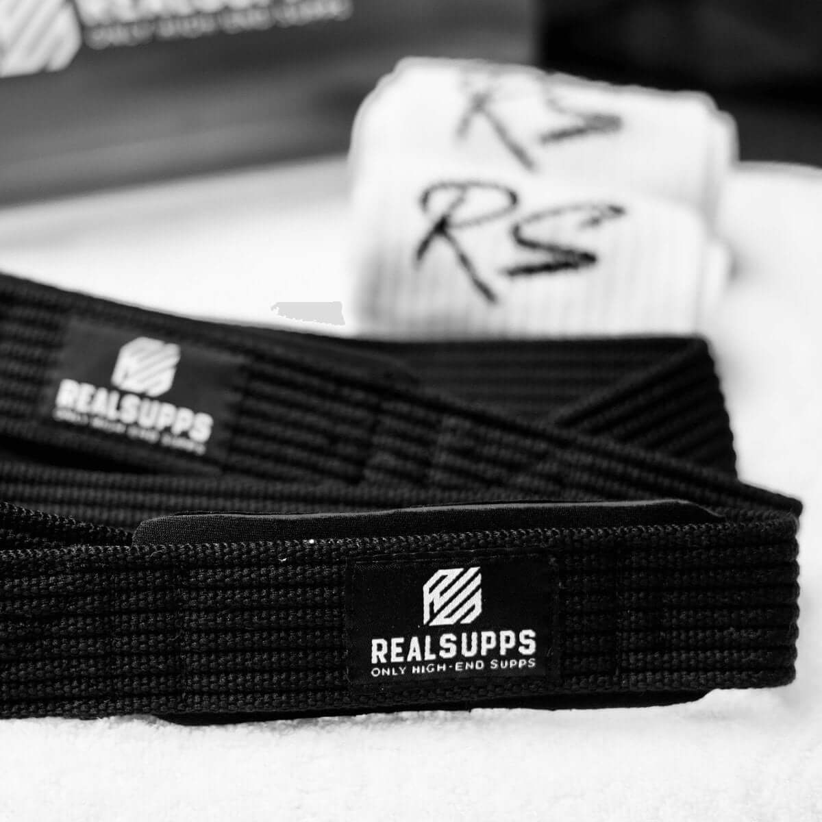 RS Lifting Straps BLACK