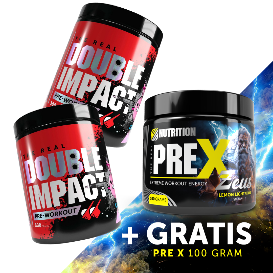 RS Nutrition - Double Impact Deal + GRATIS PRE X