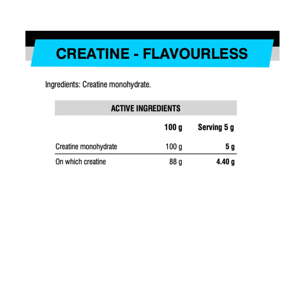 RS Nutrition Kreatin Monohydrat 500 Gramm