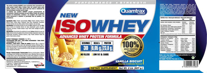 IsoWhey Vanilla Biscuiti 2Lb 907g - 13 x 37,8 kopie