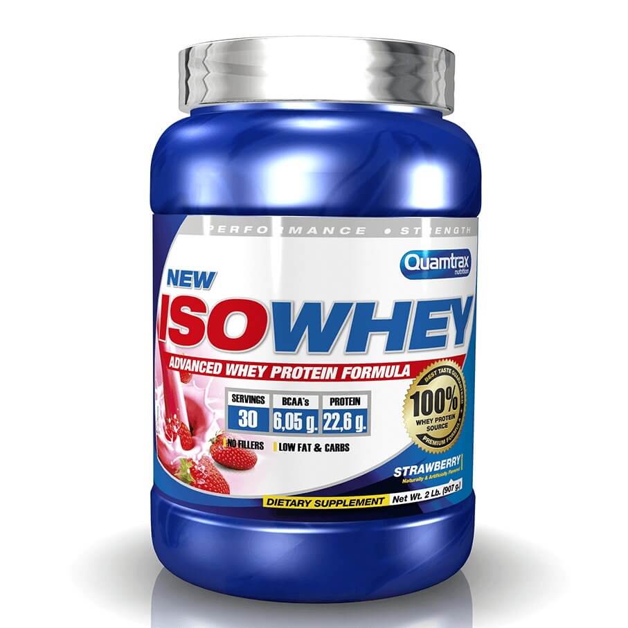 Isowhey 2lb 907g Strawberry - 1 kopie