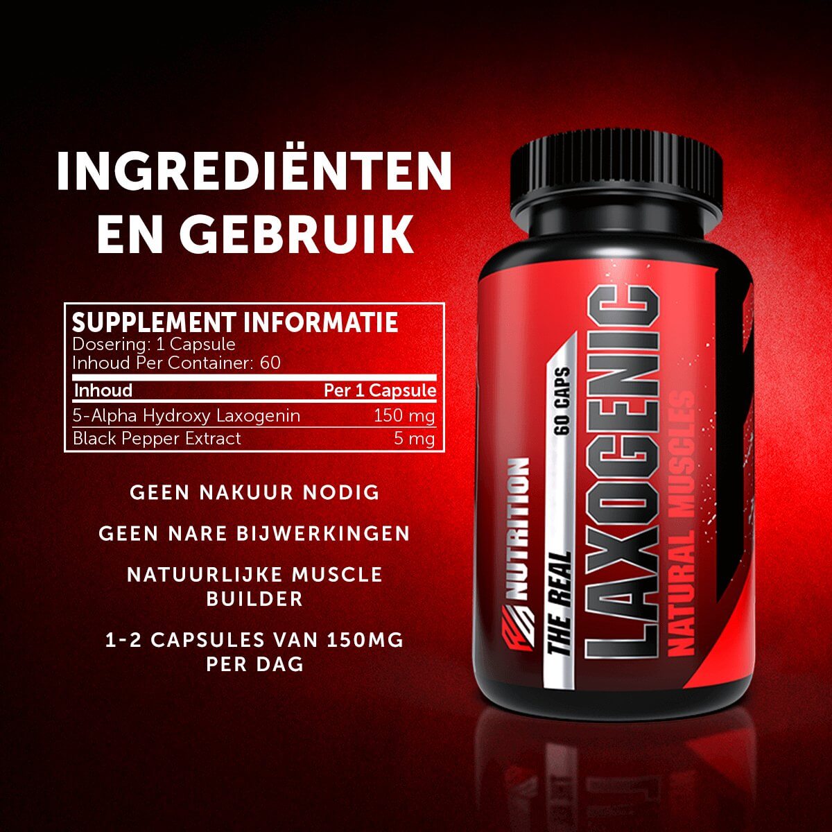 Natuurlijke musclebuilder