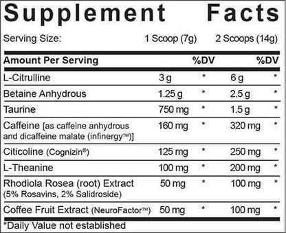 PEScience Prolific Pre-Workout