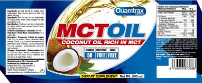 Quamtrax - MCT Oil 500 ML