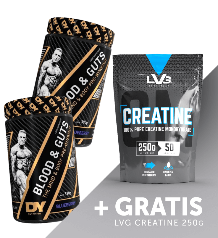 DY Nutrition Blood & Guts Deal + GRATIS CREATINE