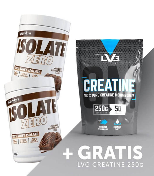 2x PER4M ISOLATE ZERO 900g + GRATIS CREATINE