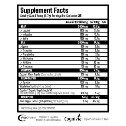 Muscle Rage X Neuro BCAA and EAA