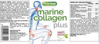 Quamtrax  Collagen peptan 120 Tablets